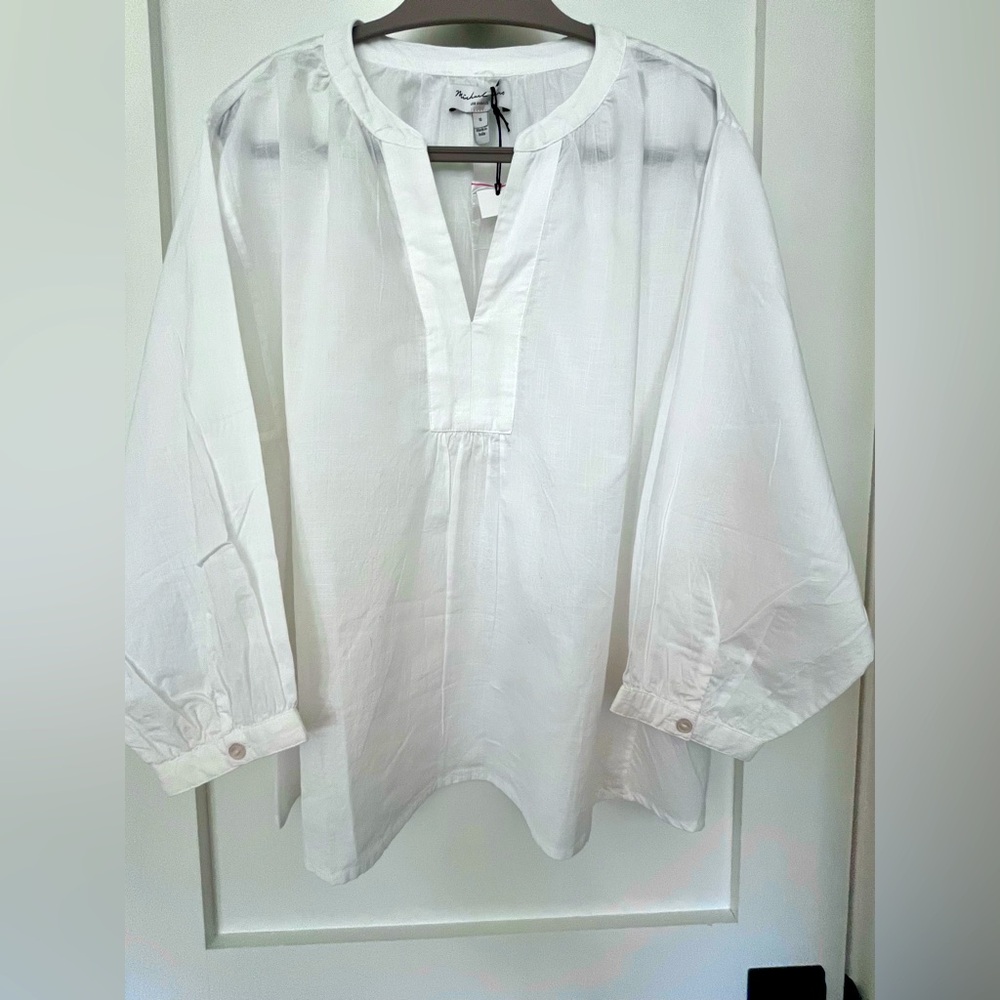 Michael Stars peasant top NWT